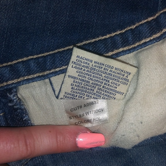 Hudson distressed capri jeans - Picture 6 of 6